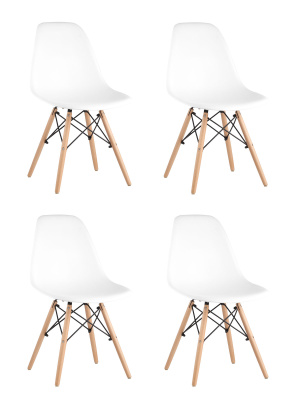 Стул Style DSW белый x4 фото Стул Style DSW белый x4. Фото №2