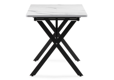 Стол деревянный Гурдун белый / черный. Фото №4