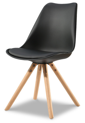 Стул PW072Y черный. Фото №1