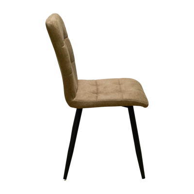 Стул Доби (Каркас (муар черный) тк. коллекции Safari коричневый 021) фото Стул Доби (Каркас (муар черный) тк. коллекции Safari коричневый 021). Фото №3