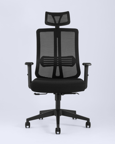 Кресло руководителя TopChairs Post черное. Фото №5