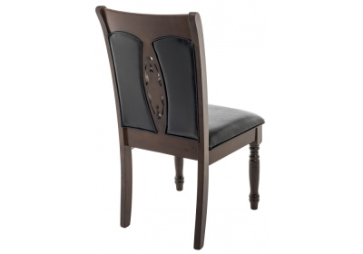 Стул деревянный Gala dirty oak / black фото Стул деревянный Gala dirty oak / black. Фото