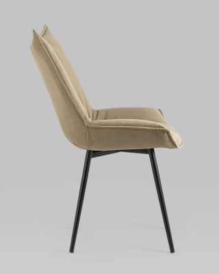 Стул Осло велюр капучино. Фото