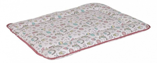 Матрас пеленальный Polini kids Единорог Сладости, розовый фото Матрас пеленальный Polini kids Единорог Сладости, розовый. Фото №3