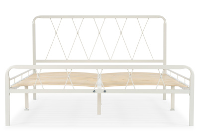 Кровать Иоханна 18 120х200 белая. Фото №3