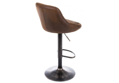 Барный стул Curt vintage brown фото Барный стул Curt vintage brown. Фото