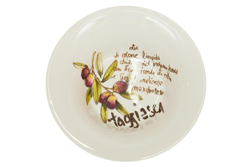 Тарелка суповая Secret De Maison Оливки (Olives Soup plate) C/1175 (Белый) фото Тарелка суповая Secret De Maison Оливки (Olives Soup plate) C/1175 (Белый). Фото №1