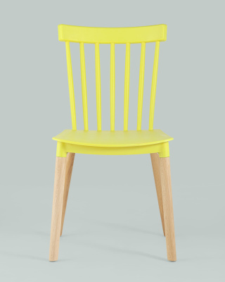Стул Field пластик желтый. Фото