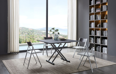 Стол B2448R черный мрамор. Фото