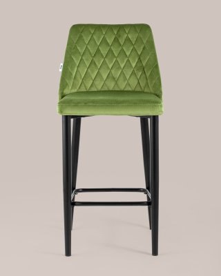 Стул полубарный Диего велюр травяной. Фото №5