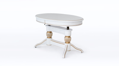 Стол Лира 11 (трансформер) резная нога. Фото