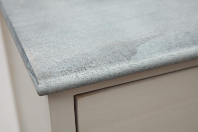 Комод с 3 ящиками Secret De Maison LAVANDES ( mod. HX16-010NS ) paulownia, мдф, 90x45x86см, butter white (слоновая кость). Фото