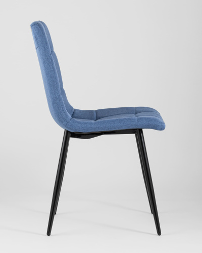 Стул Вольт рогожка синий. Фото №4