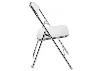 Стул Fold раскладной белый фото Стул Fold раскладной белый. Фото №2