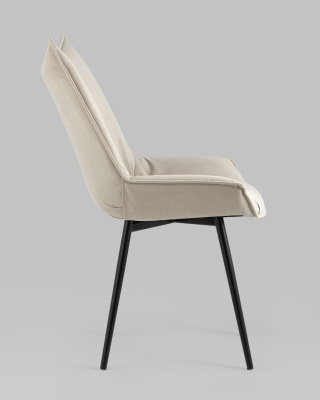 Стул Осло велюр бежевый. Фото