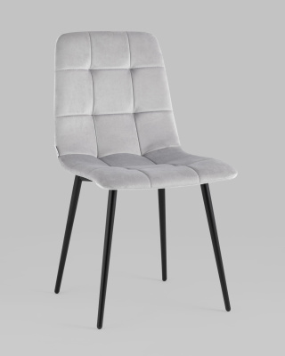 Стул Одди велюр светло-серый. Фото №3