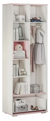 Шкаф комбинированный Малибу,белый. Фото