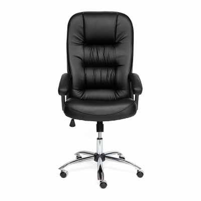 Компьютерное кресло СН9944 Хром, кож/зам, черный, 36-6  id -. Фото №2