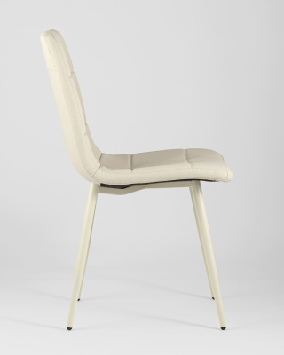 Стул Вольт экокожа кремовый. Фото