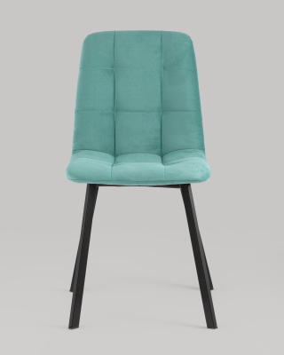 Стул Oliver Square велюр мятный фото Стул Oliver Square велюр мятный. Фото №5