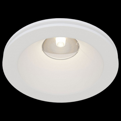 Встраиваемый светильник Maytoni Gyps Modern DL002-1-01-W. Фото