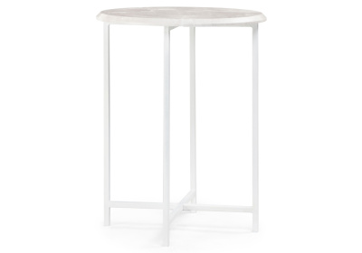 Журнальный стол, Грейс мрамор серый / белый. Фото