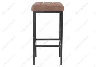 Барный стул Лофт ткань катания корица / черный матовый фото Барный стул Лофт ткань катания корица / черный матовый. Фото №3