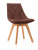 Стул Milan, коричневый фото Стул Milan, коричневый. Фото №3