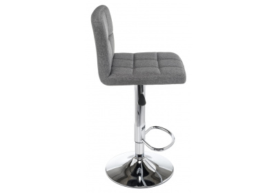 Барный стул Paskal grey fabric фото Барный стул Paskal grey fabric. Фото